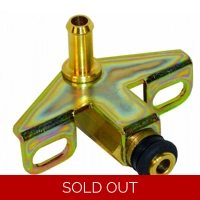 Fuel rail pressure regulator adapter AN6